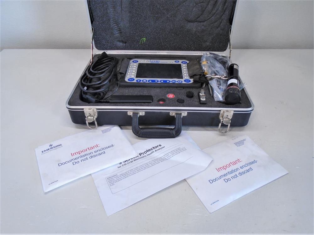 Emerson CSI 2130 Machinery Health Analyzer